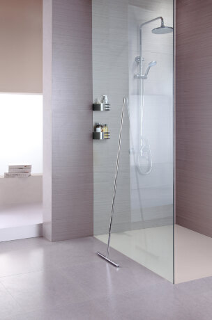 Водосгон LANGBERGER ACCESSORIES 75183 напольный цвет хром