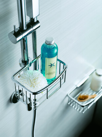 Полка для душевой стойки LANGBERGER ACCESSORIES 76160 подвесная цвет хром