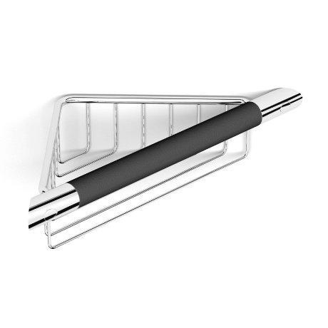 Душевая полка LANGBERGER ACCESSORIES 72155 подвесная с поручнем цвет хром