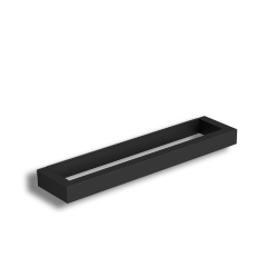 Полотенцедержатель LANGBERGER VICO 30001D-BP подвесной цвет черный матовый