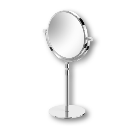 Зеркало LANGBERGER ACCESSORIES 70985 настольное поворотное трехкратное увеличение без подсветки цвет хром