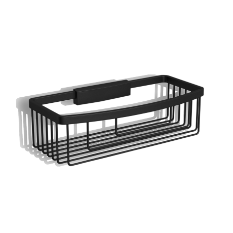 Душевая полка LANGBERGER VICO 72360T-BPC подвесная цвет черный матовый