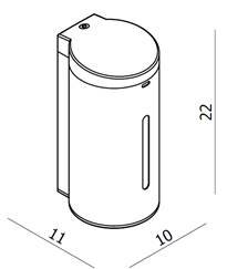Дозатор LANGBERGER ACCESSORIES 75169-BS сенсорный подвесной цвет хром