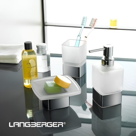 Стакан LANGBERGER ALSTER 11313A настольный цвет хром